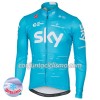 Maillot Invierno Termico 2017 Team Sky N002